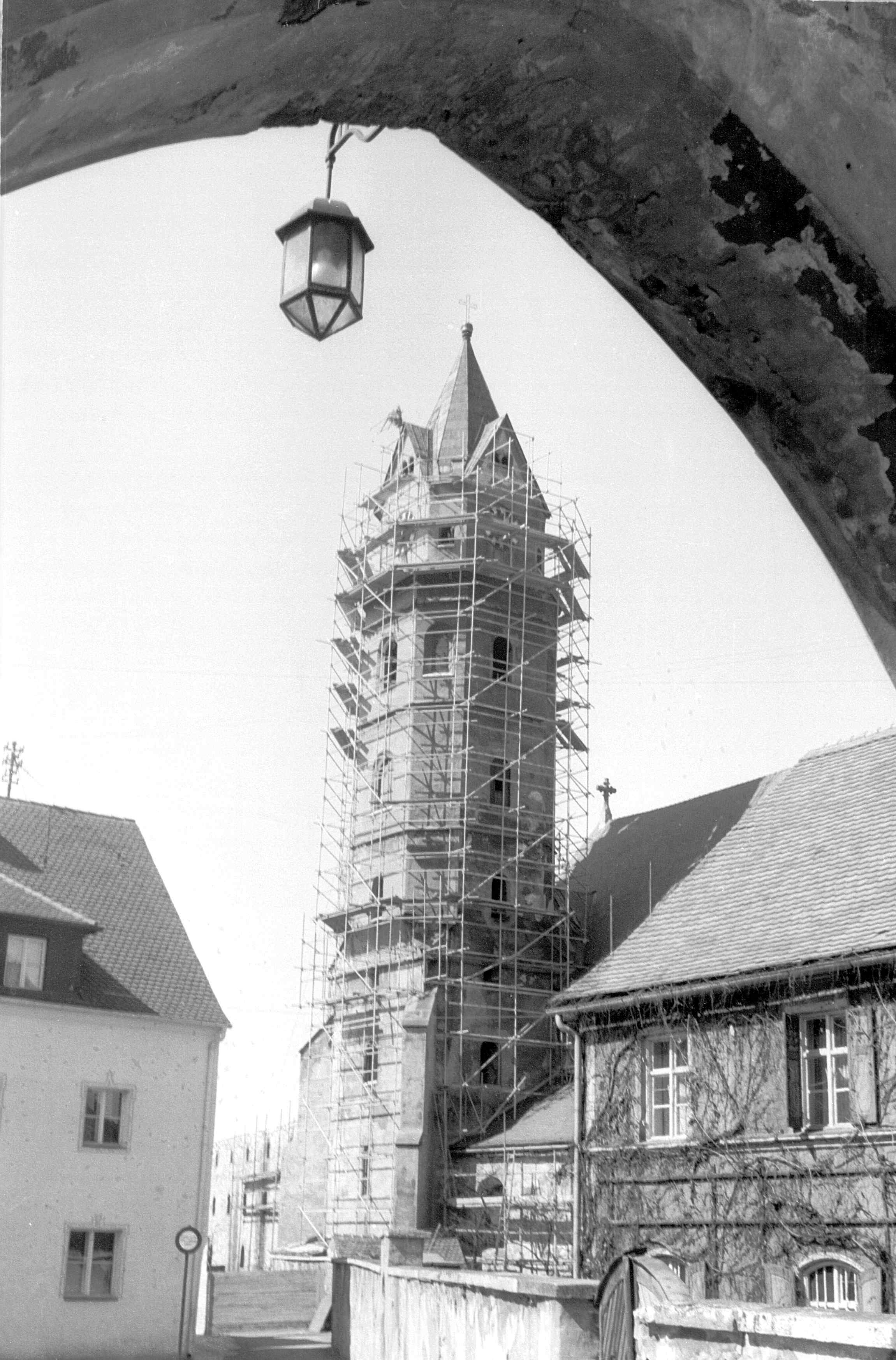 031 Baumaßnahmen an der Hofkirche